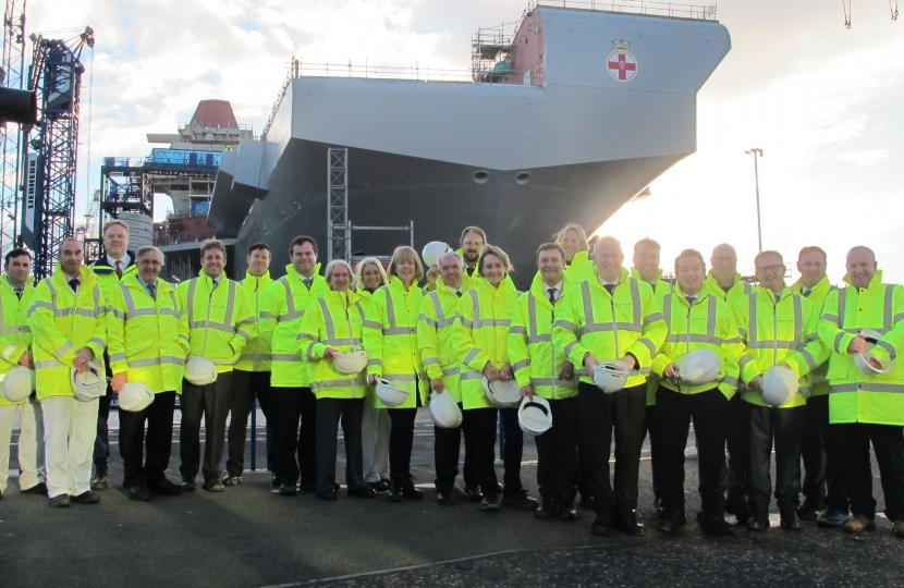 APPG for the Armed Forces at Rosyth Dockyard