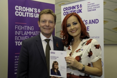 Carrie Grant and Craig Mackinlay