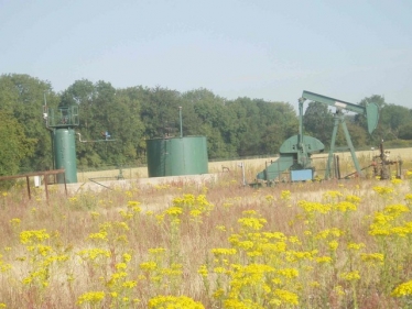 Kirklington oil well